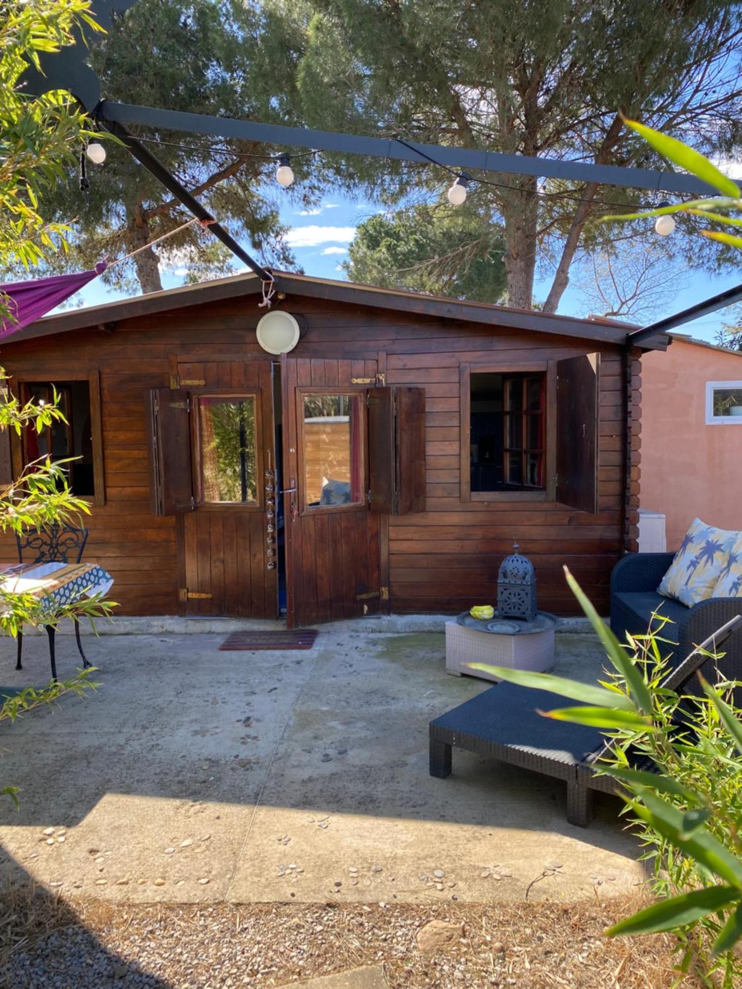 Chalet Des Oliviers 20Mn Des Plages Climatise Beziers Bagian luar foto