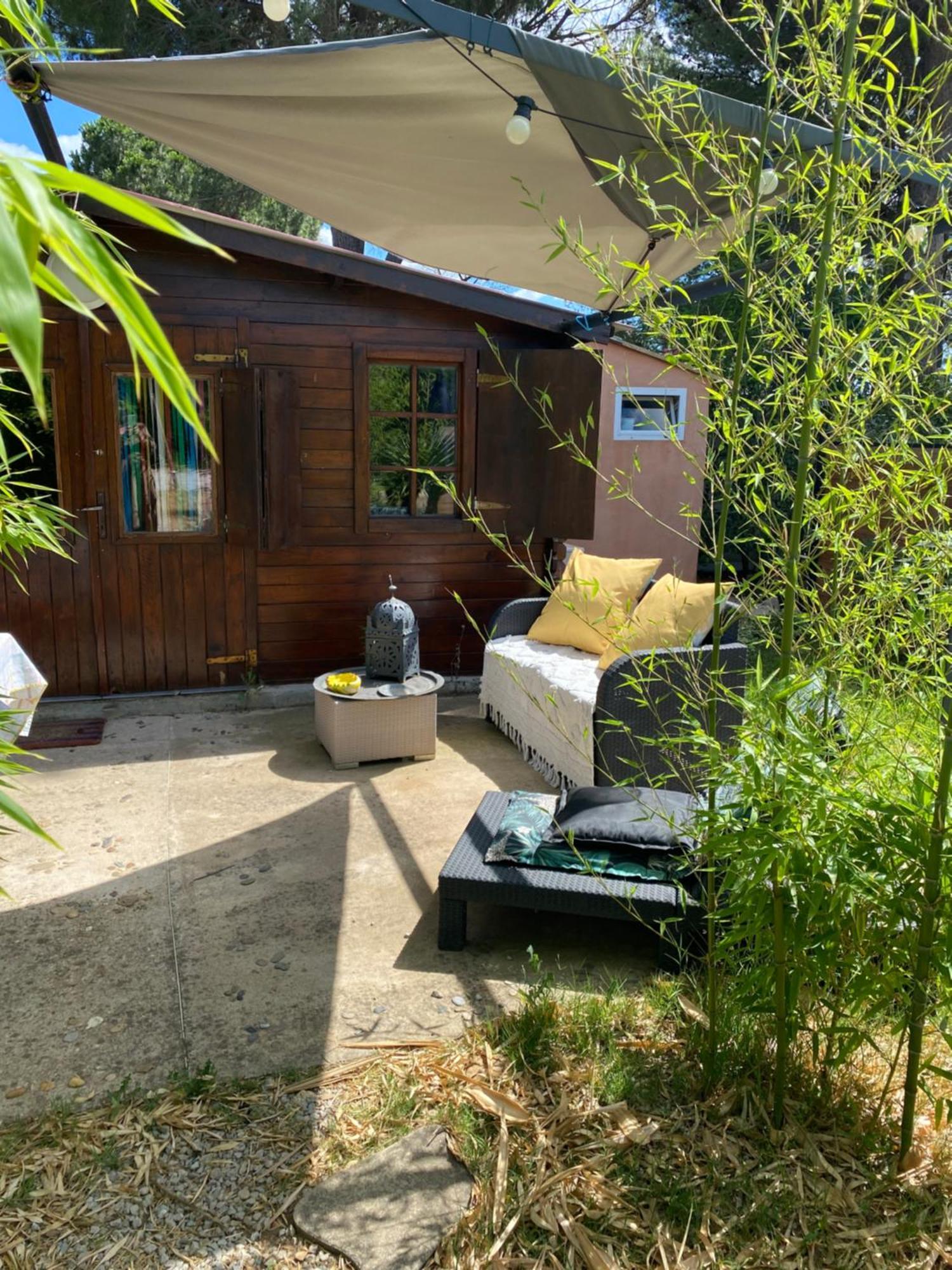 Chalet Des Oliviers 20Mn Des Plages Climatise Beziers Bagian luar foto
